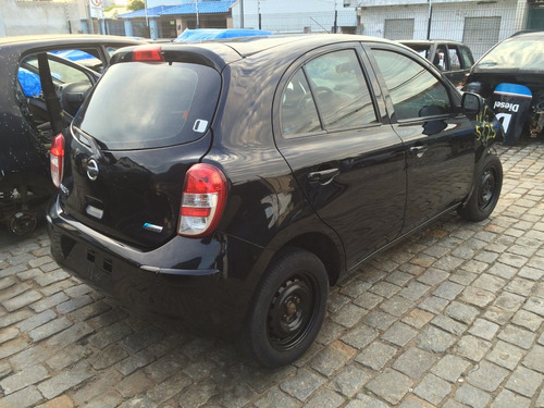 SUCATA NISSAN MARCH 1.6 16V 2014 RETIRADA DE PEÇAS