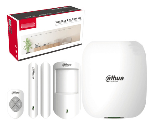 Alarma Dahua Inalambrica Wifi Sim 3g 4g Sensor Contacto 