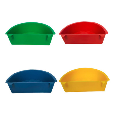 Comedero, Bebedero Para Ave, Media Luna Grande, 12 Piezas. | MercadoLibre