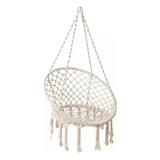 Silla Colgante Terraza Columpio Hamaca Macrame