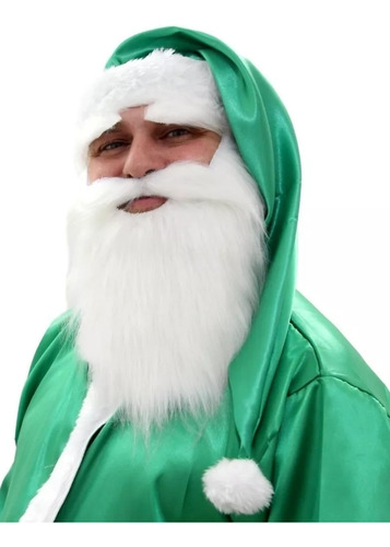 Gorro De Papai Noel Cor Verde ( Somente O Gorro )