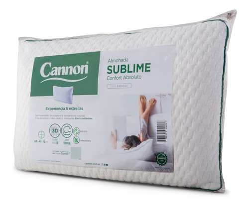 Almohada Inteligente Cannon Viscoelástica Clasica