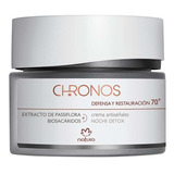 Crema Antiseñales 70+ Noche Detox Chronos Natura