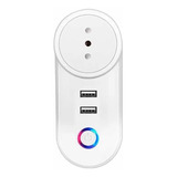 Enchufe Wifi Inteligente Csmart 16a Con Puertos Usb