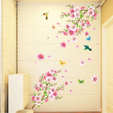 Pegatinas Decorativas Para Pared De Árbol De Mariposas De Fl