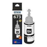 Botella De Tinta Epson T673120 Negro Original L805, L810