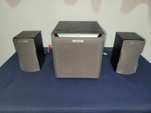 Parlantes Edifier 2.1 Modelo X400 - Perfecto Estado