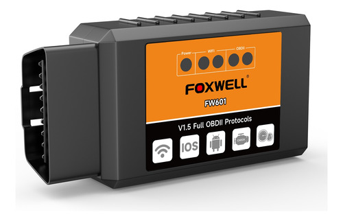 Escaner Automotriz De Coche Obd2 Foxwell Fw601 Para Wifi