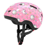 Casco De Bicicleta Para Ninos Y Ninas, Cascos Ajustables Par