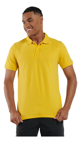 Camisa Polo Spencer Amarilla Hombre