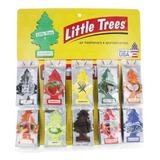 Aromatizante Para Auto Little Trees Pino 48 Piezas Surtido F