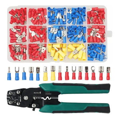 Pinza Pelacable Automática + 280 Terminales Crimpado Aislado | MercadoLibre