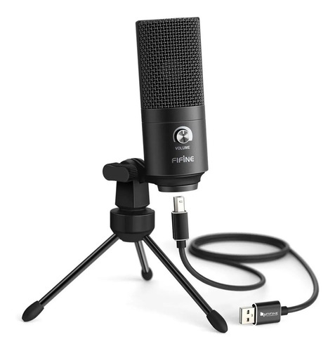 Microfono Usb Fifine K680 Para Streaming Podcast Grabacion L