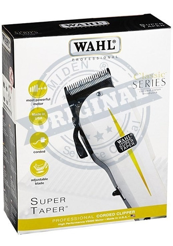Máquina Wahl Super Taper Profesional Original Usa 220v Con Cable - Distribuidor Oficial