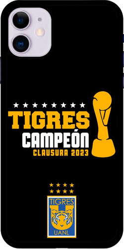 Funda Para Celular Tigres Fc Campeon Liga Mx #1