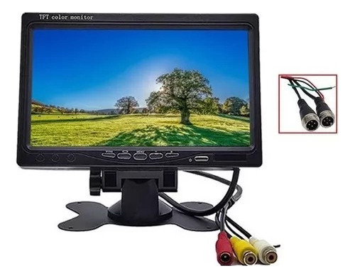 Mini Tv Monitor Hd De 7 Pulgadas Pantallas Portát Rr