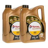 Aceite Total Quartz 9000 5w40 X 4 Litros 100% Sintético X2un