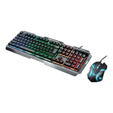 Combo Teclado Y Mouse Trust Gxt 845 Tural Gaming