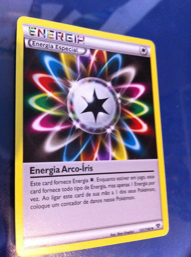 Pokemon Lote 7 Energia Especial Arco-íris 131/146 Xy
