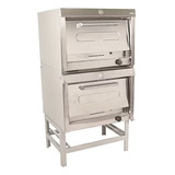 Horno Industrial Maigas 2 Camaras Enlozado 65x58 Cms/dechaus