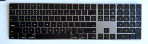 Teclado Apple Magic Sem Fio Alfanumérico  Preto