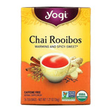 Yogi Té Chai Rooibos, Sin Cafeína 16 Bolsitas 36 G Sfn