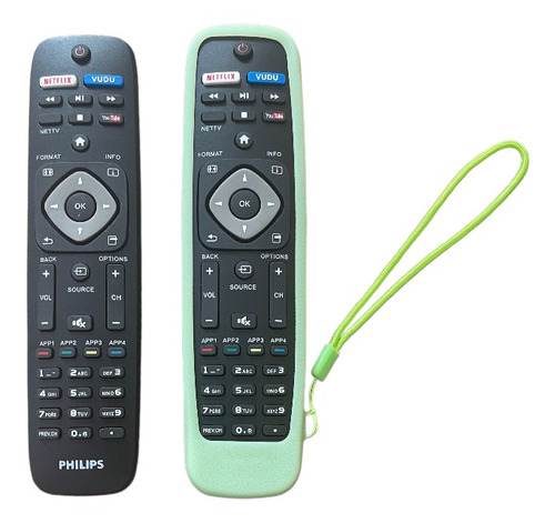 Control Para Cualquier Pantalla Philips Smart Tv Mas Funda