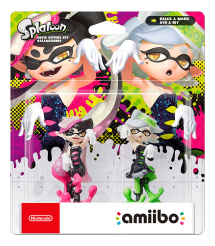 Amiibo Callie Y Marie Splatoon Pack