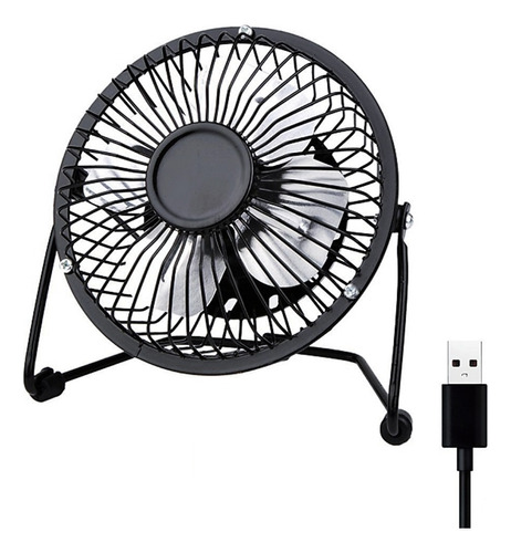 Mini Ventilador Usb De Mesa Portátil Para Escritório