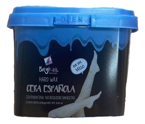 Cera Española Baykini Tarro Sándalo 250gr Piel Sensible 