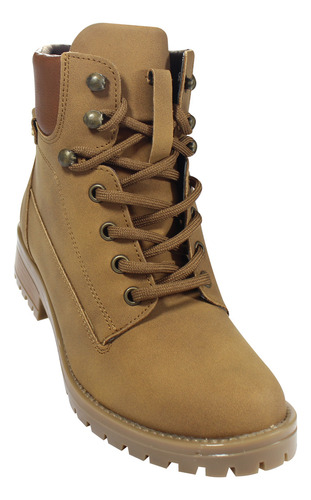 Botin Casual Leon Mujer Sintético 4090