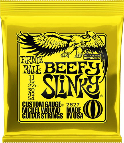 Ernie Ball P02627 Encordado Hibrido 011 054 Para Guitarra Electrica