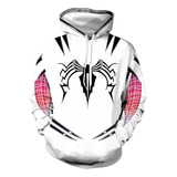 Spider-man Cosplay Halloween Sudadera Capucha Impresa En 3d