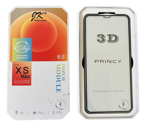 Tela Frontal Display Para iPhone XS Max Premium Jk + Pel 3d