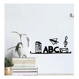 Vinilo Decorativo Letras Abc Abecedario Pegatina