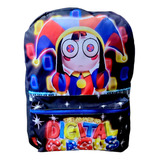 Mochila Escolar Circus Digital Bolso Morral Circo Digital