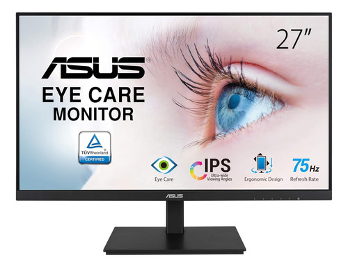 Monitor De 27 Pulgadas 1080p Full Hd 75hz Ips Asus Va27dqsb