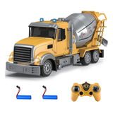 Fistone Rc Cement Mixer Construction Toys, 6 Channel Cons...