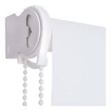 Cortina Roller Blackout Blanco 150x190 Engomada Bloquea Luz