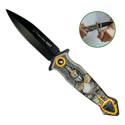 Navaja Tactica Militar Supervivencia Manual Acero Inxidable | MercadoLibre