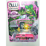 Auto World Chevrolet Silverado Fleet Side 83 Pink Rat Fink