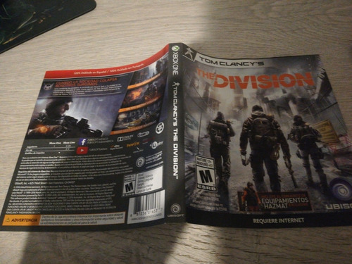 Carátula Cover The División - Xbox One