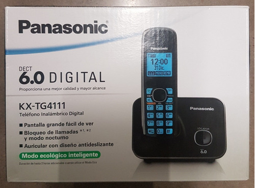 Telefono Inalambrico Panasonic Modelo Kx-tg4111meb