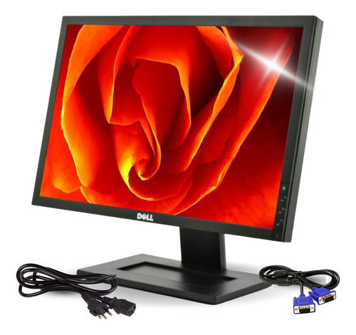 Monitor Dell 19 Polegadas Lcd Widescreen Preto E1910c 