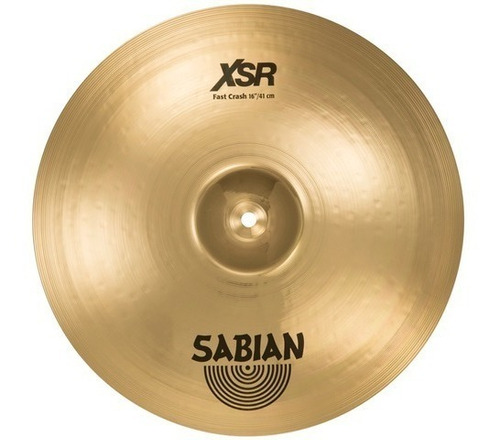 Sabian Platillo 16puLG Serie Xsr Fast Crash Xsr1607b