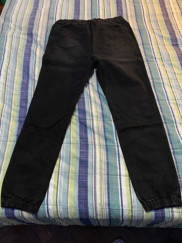 Pantalón Jean Negro Xxl