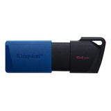 Memoria Usb 3.2 Gen1 64gb Kingston Datatraveler Exodia M