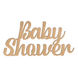 Letrero Baby Shower Mdf 60cmx 30cm,decoracion,madera 