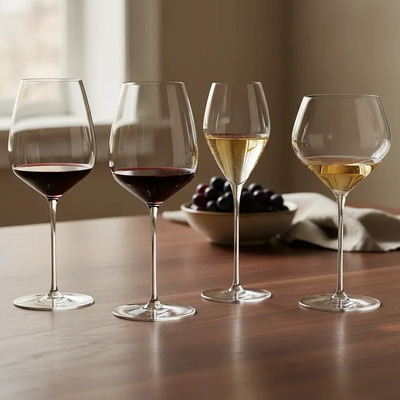 Set 4 Copas Riedel Veloce Tasting Cristal Premium Para Vino Color Transparente | Meses sin interés