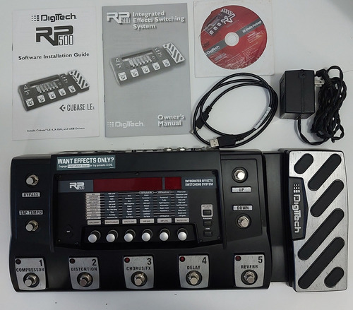 Pedaleira Digitech Rp500 Multiefeitos